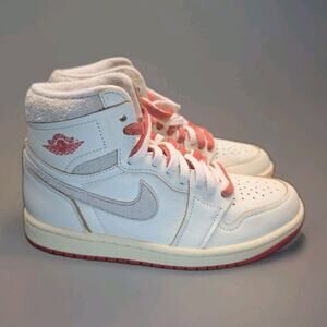 Size 7 - Air Jordan 1 Retro OG High Rare Air - Sail Cinnabar W